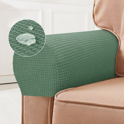 Stretch Armchair Armrest Covers, Set of 2 Spandex Sofa Arm Covers – image 4