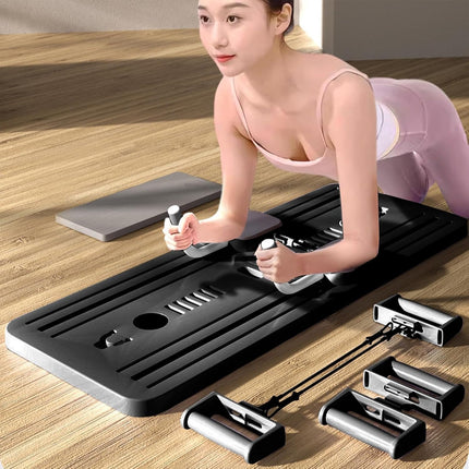 Foldable Full Body Workout Board for Home Training, Compact Folding Exercise Board for Small Apartments and Home Gyms