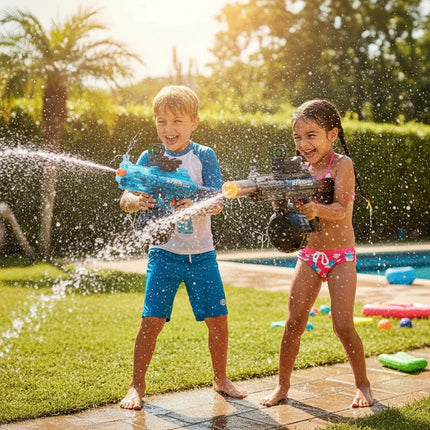Electric Water Gun for Kids with Continuous Spray Function | Ultimate Outdoor Fun for Backyard and Pool Play