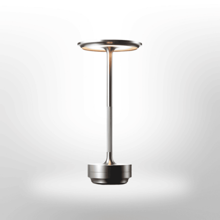 LED Table Lamp with Adjustable Brightness | Rechargeable Wireless Design for Versatile Indoor Lighting