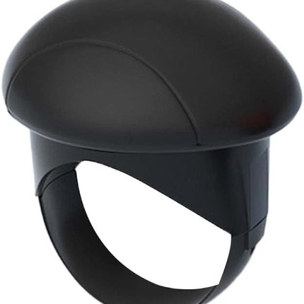 Steering Wheel Spinner Knob, Black or Red, One-Hand Turning Aid, Installs in Minutes with Included Screws and Hex Wrench