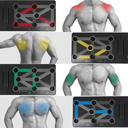 Push Up Board with Non-Slip Grip & Adjustable Angles | Versatile Fitness Tool for Strength Training