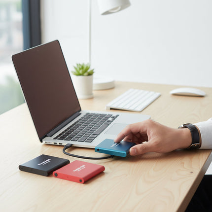 High-Speed Portable SSD with 128GB Capacity | Compact External Storage for Quick File Transfers