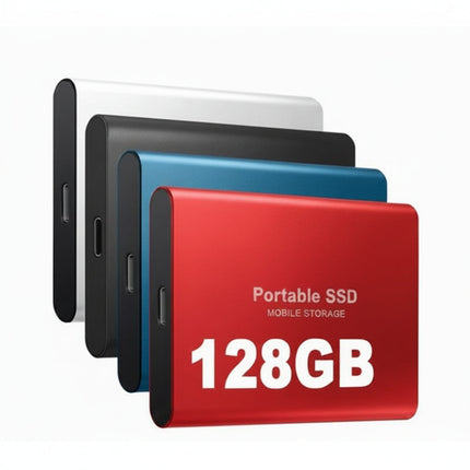 High-Speed Portable SSD with 128GB Capacity | Compact External Storage for Quick File Transfers
