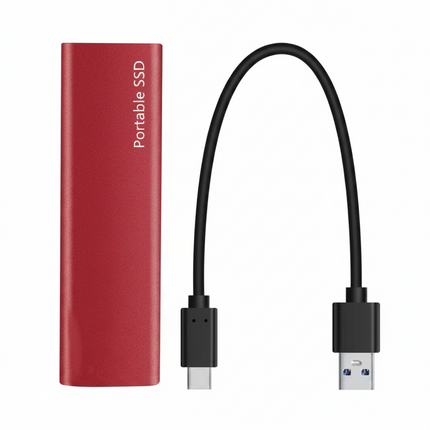 High-Speed External SSD with Plug-and-Play Design | Portable Storage for Easy File Backups and Transfers