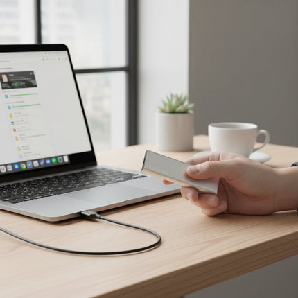 High-Speed External SSD with Plug-and-Play Design | Portable Storage for Easy File Backups and Transfers