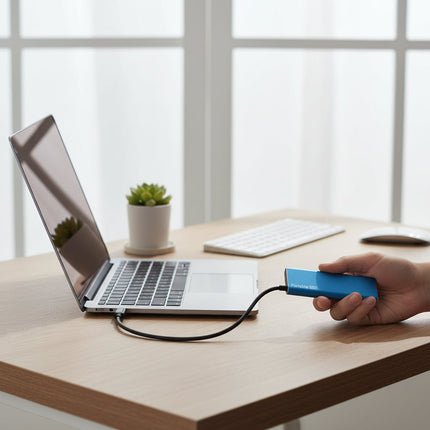 High-Speed External SSD with Plug-and-Play Design | Portable Storage for Easy File Backups and Transfers