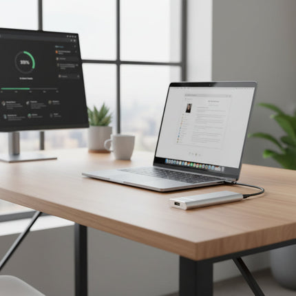 Portable External Hard Drive SSD with 8TB Capacity | Fast USB 3.0 Storage for Easy File Transfers