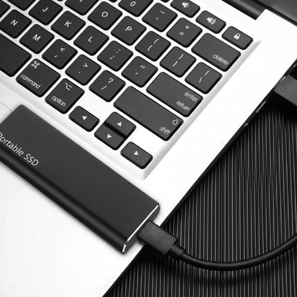 4TB Portable External SSD with USB-C Connection | Ultra-Thin Design for Effortless Data Storage