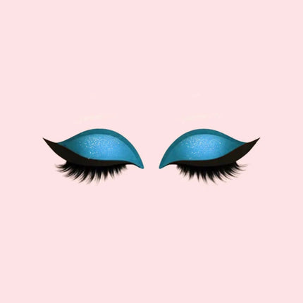Eye Makeup Stickers 3-in-1 Set for Easy Application | Quick & Flawless Look with Eyeshadow, Eyeliner, and Lashes