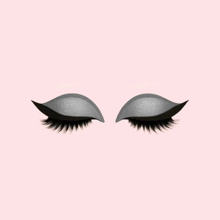 Eye Makeup Stickers 3-in-1 Set for Easy Application | Quick & Flawless Look with Eyeshadow, Eyeliner, and Lashes