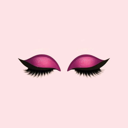 Eye Makeup Stickers 3-in-1 Set for Easy Application | Quick & Flawless Look with Eyeshadow, Eyeliner, and Lashes