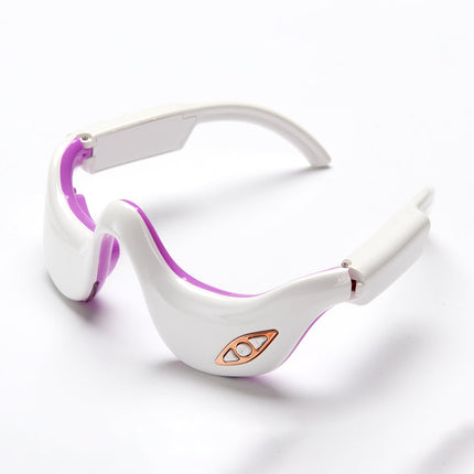 Eye Massager for Under Eye Rejuvenation with Heat & Vibration | Portable Device for Fine Lines and Dark Circles Relief