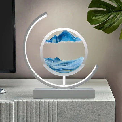 Quicksand Table Lamp with Adjustable Brightness | Modern Design for Stylish Home Decor