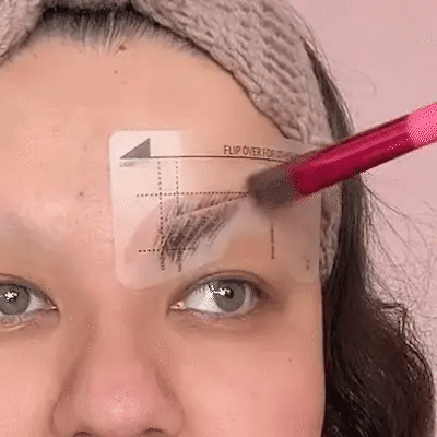Dual Ended Eyebrow Brush with Soft Bristles and Precision Tip, 3 Colors, Brow Grooming and Shaping Makeup Tool for All Brow Types