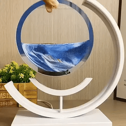 Quicksand Table Lamp with Adjustable Brightness | Modern Design for Stylish Home Decor