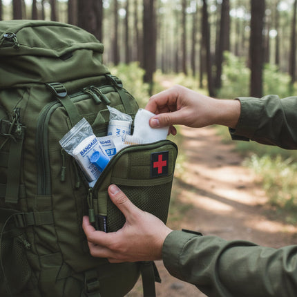 Emergency Survival Kit with First Aid Tools for Outdoor Safety | Portable Gear for Hiking and Camping