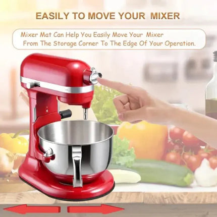 Appliance Slider Mat for Stand Mixer 5 to 8 Qt, Coffee Maker Mat with Rubber Grip – image 5