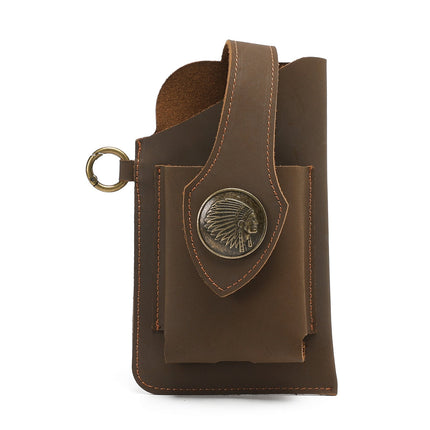 Premium Leather Phone Holster with Secure Belt Clip | Stylish Protection for Your Device