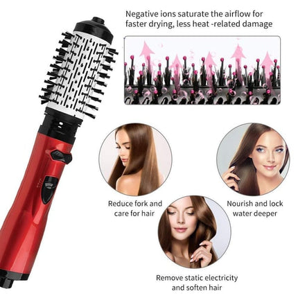 Hot Air Hair Styler and Dryer 3 in 1, Hair Dryer Brush with Negative Ions – image 9