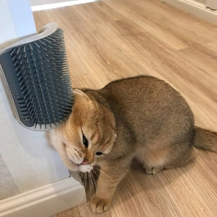 Self-Grooming Pet Hair Brush with Soft Bristles | Easy Clean Tool for Hassle-Free Grooming