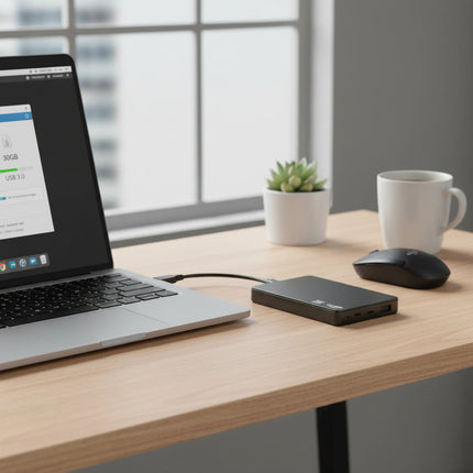 Portable External Hard Drive SSD with Slim Design | Easy USB Storage Solution for PC and Laptop