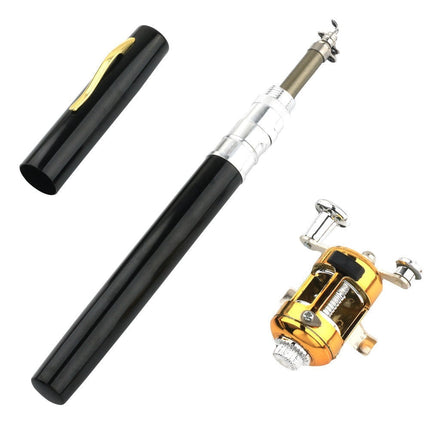Telescopic Fishing Rod with Lightweight Aluminum Design | Compact, Travel-Friendly Fishing Gear