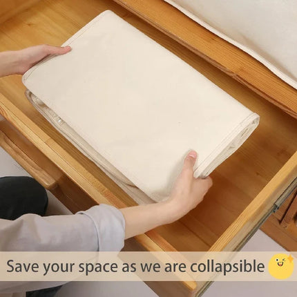 Storage Organizer with Compression Zipper, Under Bed Storage Bags for Clothes and Blankets – image 9