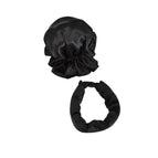 Black / Buy 1 Get 1 Free (2 Silk Curling irons+2 Silk Curling caps)