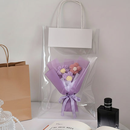 Mini Flower Bouquet Gift with Wrapped Design | Charming Decoration for Mother’s Day and Special Occasions