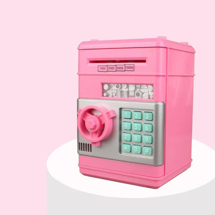 Piggy Bank for Adults and Kids, Money Saving Box for Coins and Bills
