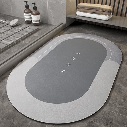 Non-Slip Bathroom Rug with Soft Microfiber | Quick-Dry Comfort for Safety and Style