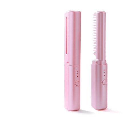 Cordless Hair Straightener with Fast Heating & Travel-Friendly Design | Lightweight and Compact for Effortless Styling