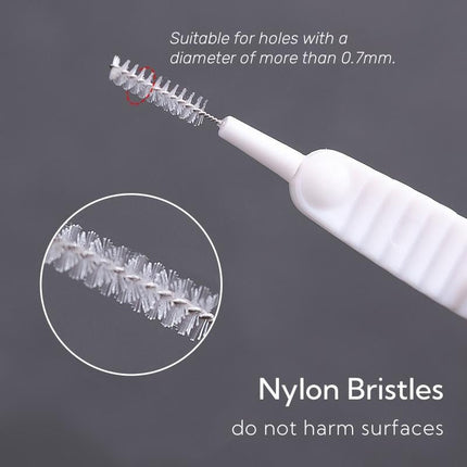 Small Cleaning Brushes, Nylon Bristle Detail Brush and Bathroom Cleaning Tools – image 6