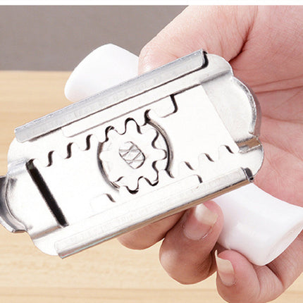 Adjustable Jar Opener for Small and Large Lids with Easy-Turn Handle, Twist-Off Kitchen Tool in Green or White