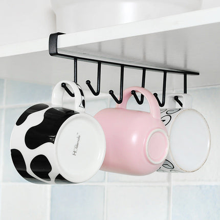 Under-Shelf Storage Hooks with Durable Metal Design | Maximize Space for Organization