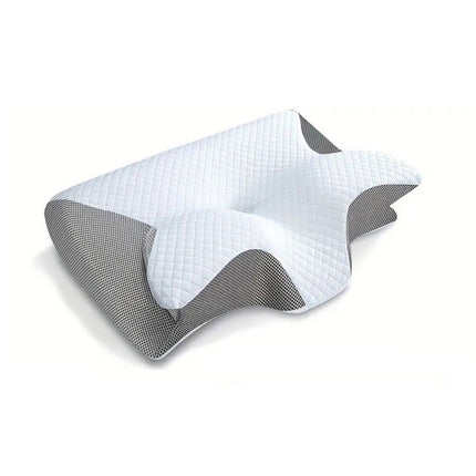 Orthopedic Cervical Neck Support Pillow with Memory Foam | Ergonomic Design for Pain Relief and Comfort