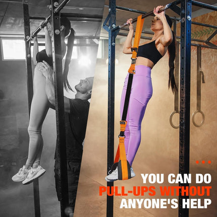 Resistance Bands for Pull Ups, Pull Up Assistance Band with Double Foot Strap