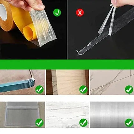 Strong Adhesive Tape with Glass Fiber Mesh for Mounting – image 9