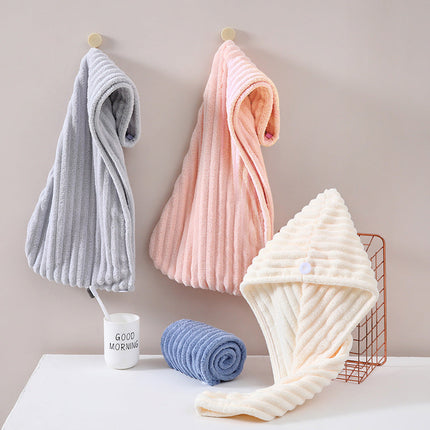 Ultra Absorbent Hair Towel for Fast Drying | Microfiber Material for Quick Hair Care