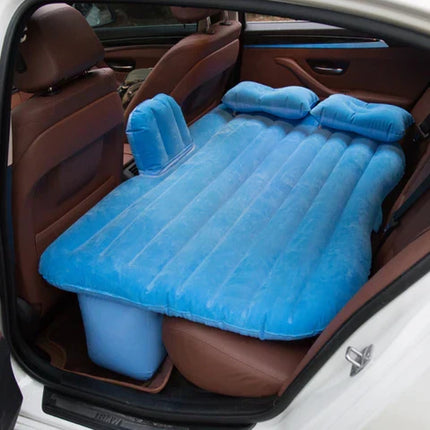 Inflatable Car Bed with Electric Pump, Puncture Resistant Air Mattress for the Back of the Car, 3 Colors, for Road Trips