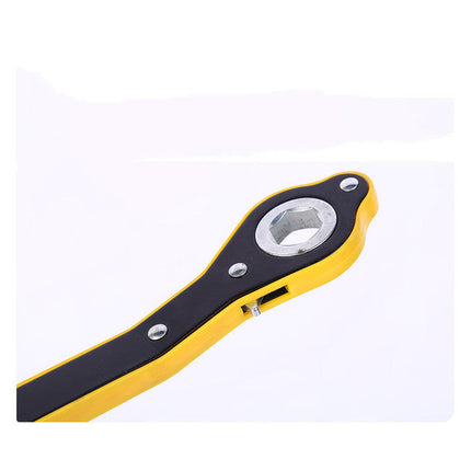 Car Jack Ratchet Wrench for Tire Changes, Cross or Hexagonal Head, Labour Saving Crank for Roadside Emergencies