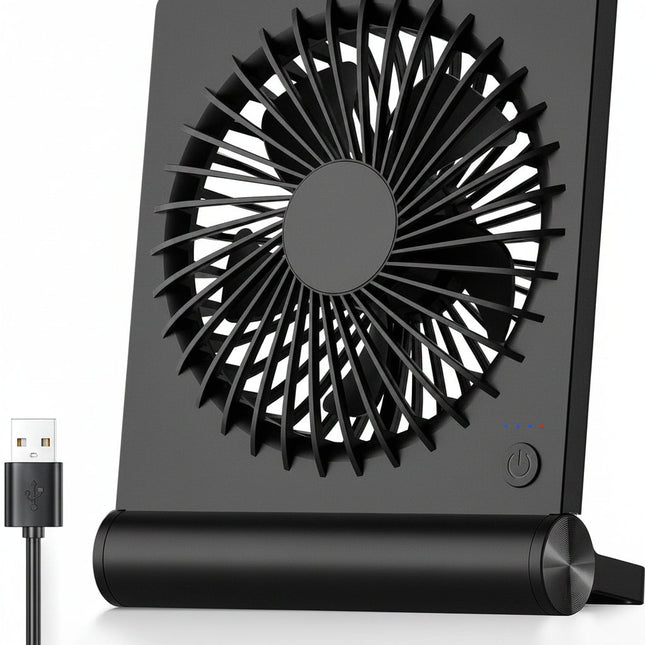 Portable Fan, Foldable USB Desk Fan with Clip, Mini Fan for Bedroom and Office_02