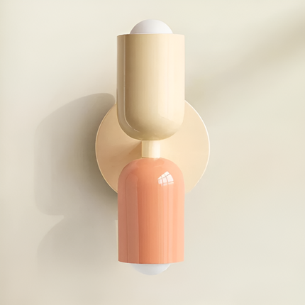 Nordic DualGlow Wall Lamp with Two-Sided LED Design | Sculptural Illumination for Modern Interiors