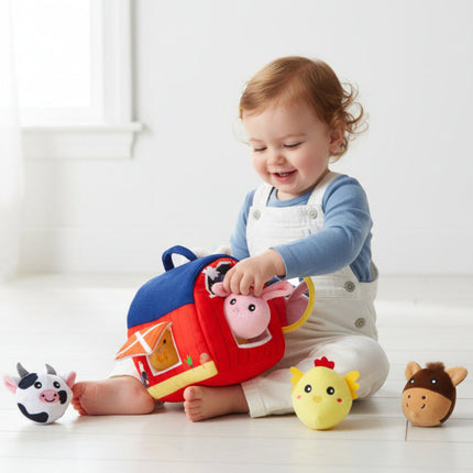Soft Plush Farm Animal Toys Playset | Engaging Role Play for Imaginative Learning and Storytelling