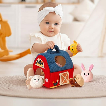 Soft Plush Farm Animal Toys Playset | Engaging Role Play for Imaginative Learning and Storytelling