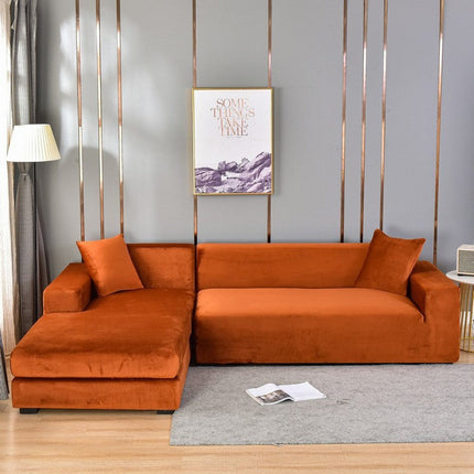 Stretchable Sofa Cover with Anti-Slip Design | Easy Fit for Furniture Protection