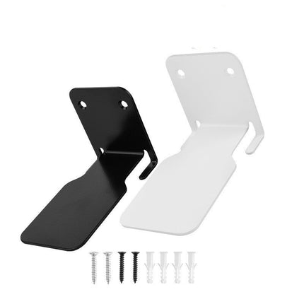 Floating Wall Bookshelf, Black and White, Minimalist Wall Mounted Book Display Shelf for Living Room and Home Office