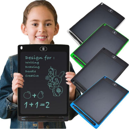 LCD Writing Tablet for Kids, Reusable Doodle Board and Erasable Drawing Pad for Travel and Homework