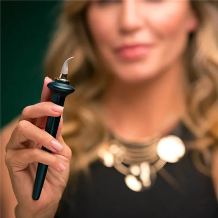Eyeliner Stamp Set, Liquid Wing Eyeliner Stamp for Matching Cat Eye Wings, Quick Press On Application, Black or Brown